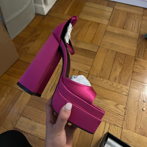 Pink Platform Heels - Picture 5 of 5